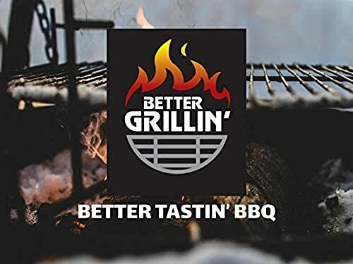 Better Grillin' BBQ logo with grill and flames