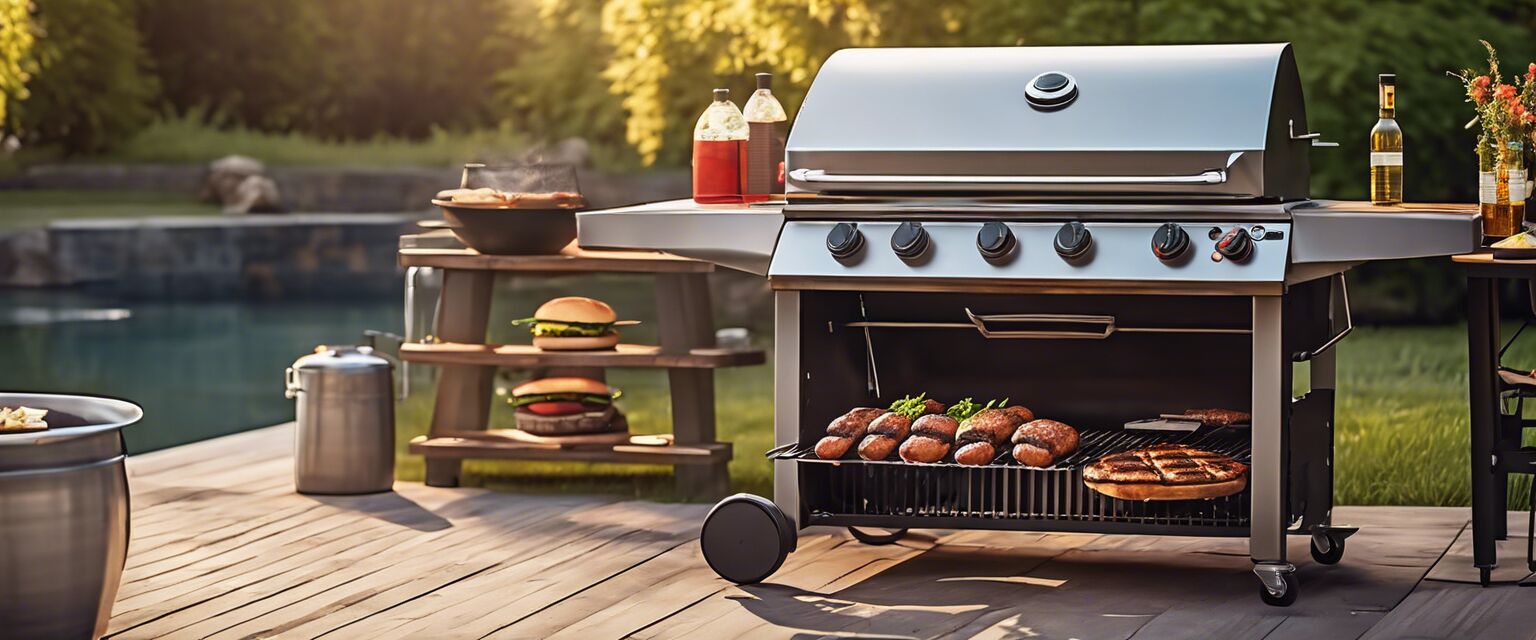 Health and Safety While Grilling Burgers