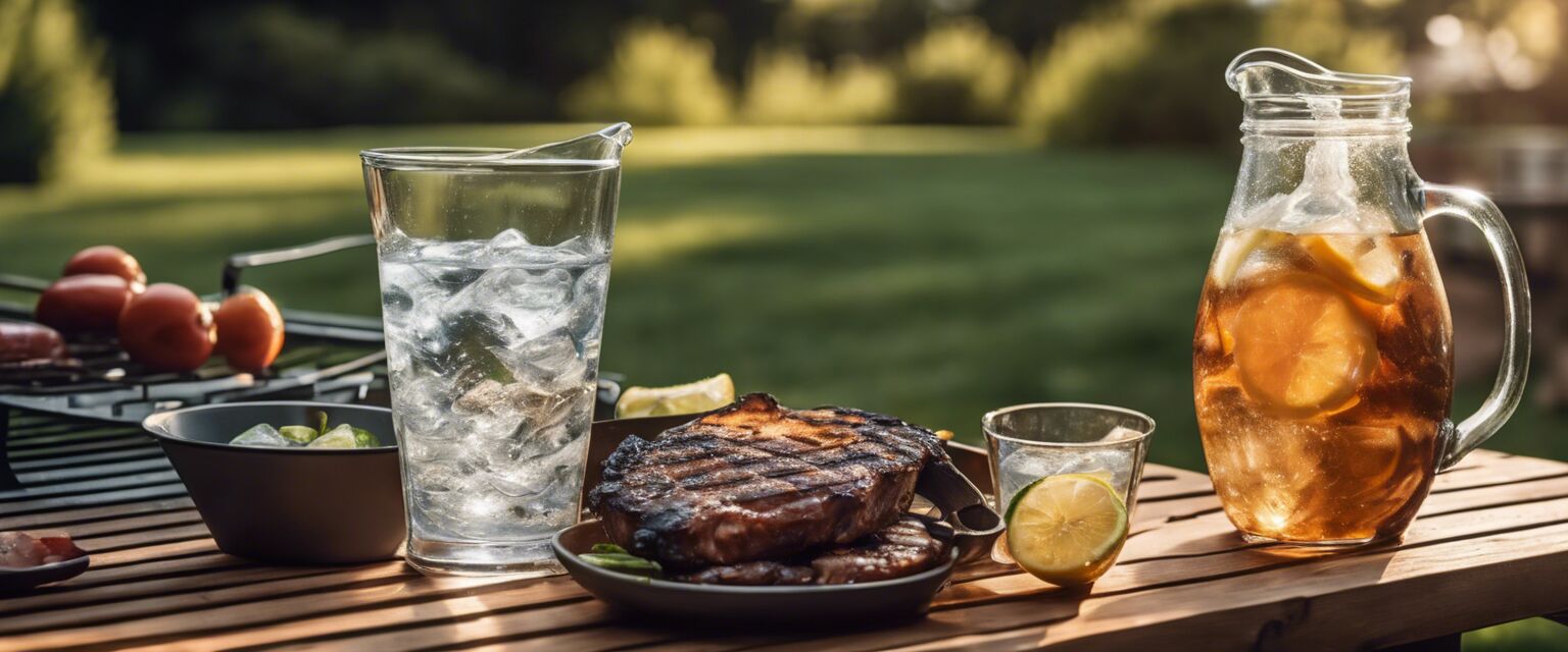 Hydration while grilling